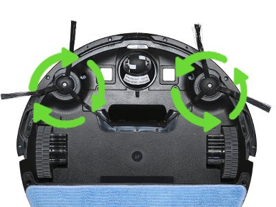 Kartáčky Robotický vysavač Evolveo Robotrex H6, kartáčky