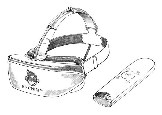 Brýle pro virtuální realitu EXCHIMP AI1 Brýle pro virtuální realitu EXCHIMP AI1