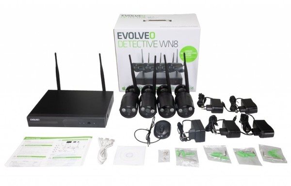 EVOLVEO Detective WN8 NVR Camera System EVOLVEO Detective WN8 NVR Camera System