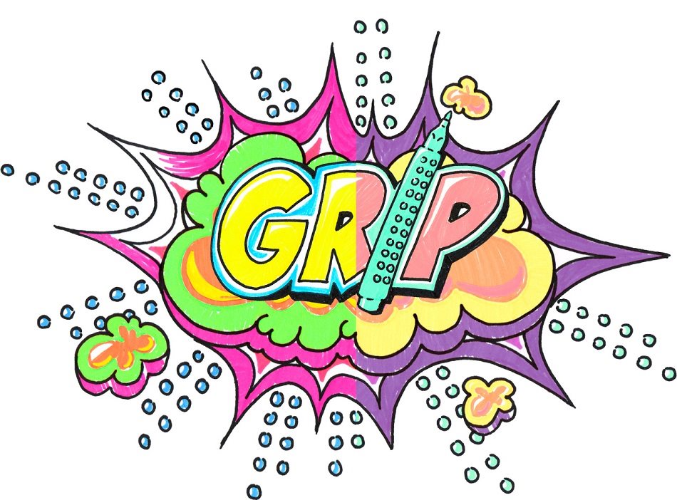 Faber-Castell Grip Felt-Tip Pen Neon + Pastel, 10 colours