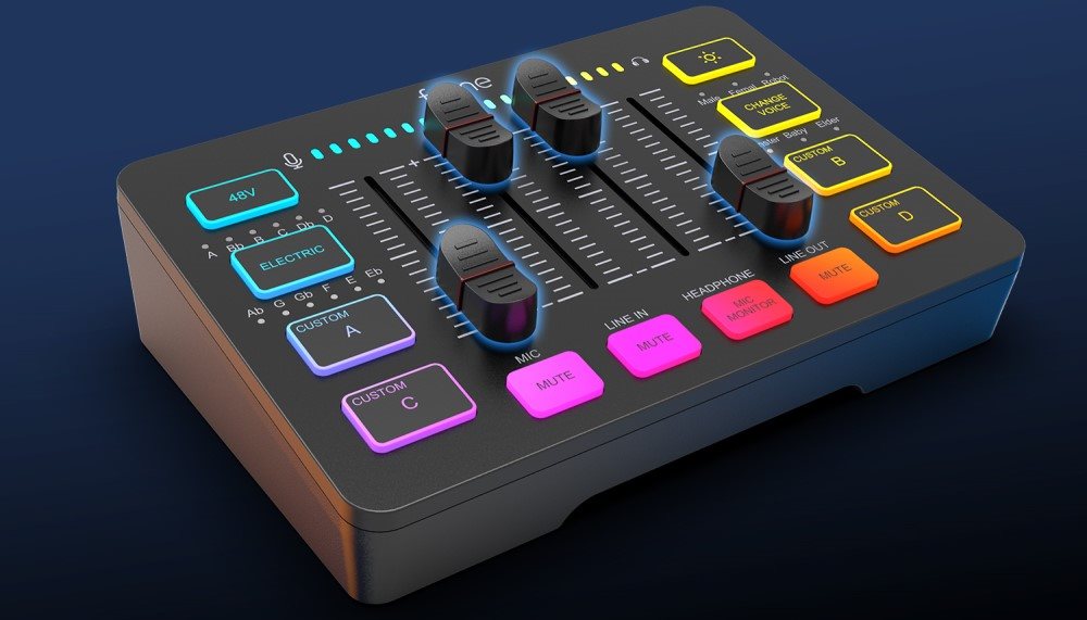 FIFINE SC3 mixing console FIFINE SC3 mixing console