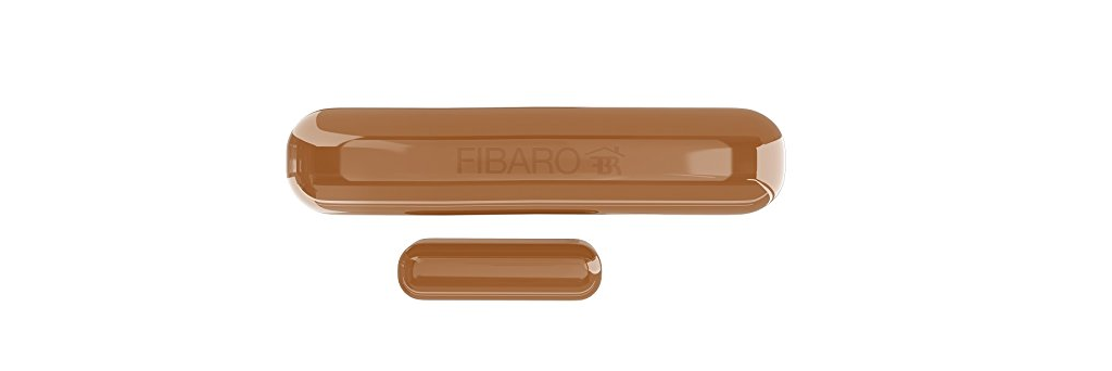 Senzor Fibaro magnetický kontakt světle hnědý