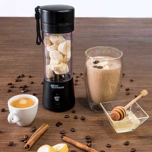 Tragbarer Mixer FitStream E1 schwarz