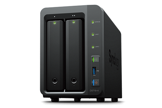 Synology DiskStation DS716 + II Data Storage DiskStation DS716+II