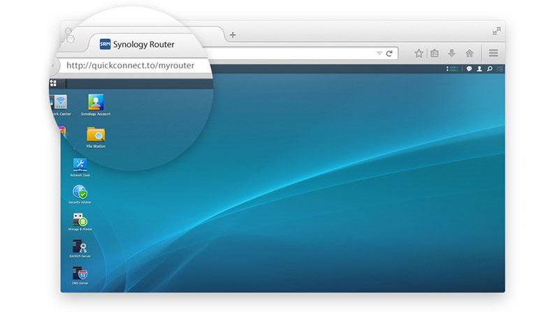 Permanenter Zugriff mit QuickConnect