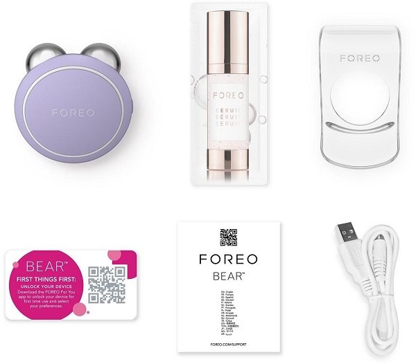 Hautreinigungsbürste FOREO BEAR mini Lavender Hautreinigungsbürste FOREO BEAR mini Lavender