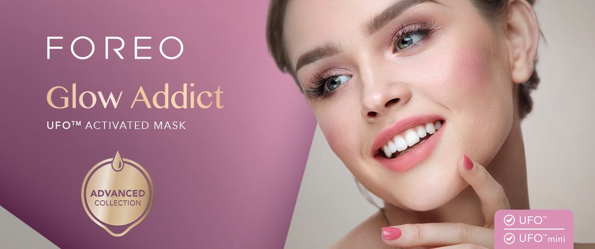 Aktivní maska Glow Addict Pleťová maska pro FOREO UFO
