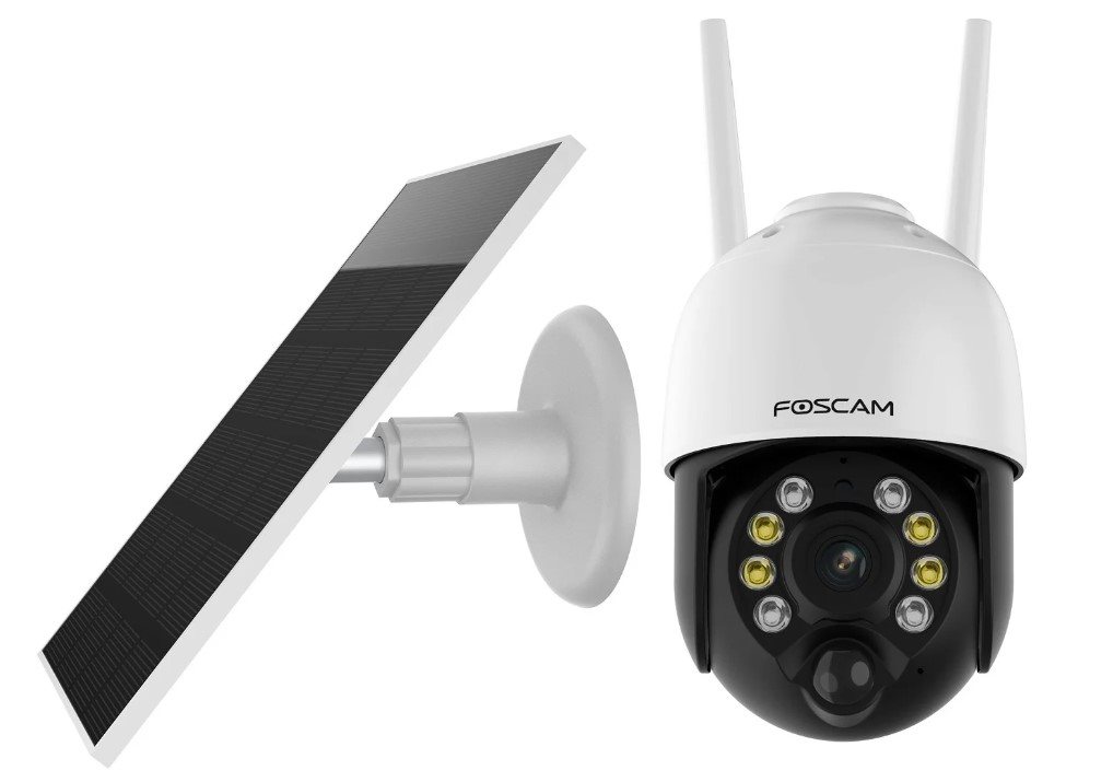 Foscam 4MP Outdoor Solar IP-Kamera