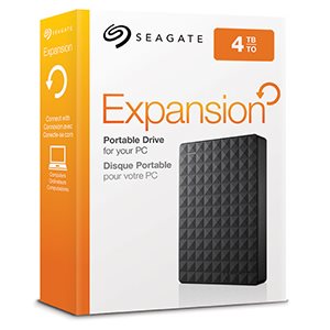  Seagate Expansion Portable 1TB + Rescue plan 2.5"