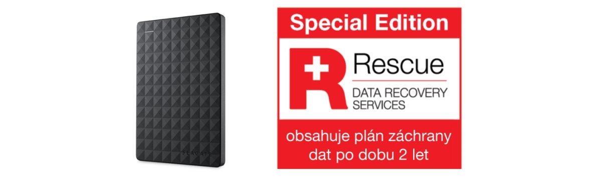 Seagate Expansion Portable 2TB + Rescue Plan Seagate Expansion Portable 2TB + Rescue Plan