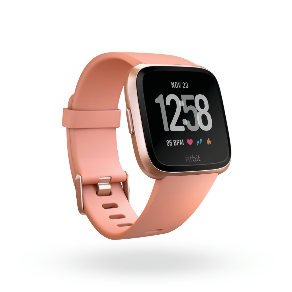 Fitbit Versa (NFC) -  Peach/Rose Gold Aluminium