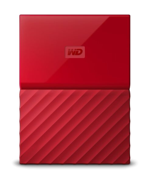 WD 2.5" My Passport 1TB červený WD 2.5" My Passport 1TB červený