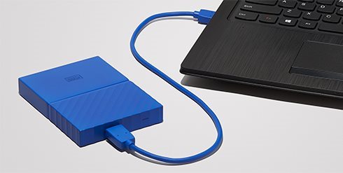 WD 2.5" My Passport 4TB žlutý WD 2.5" My Passport 4TB žlutý