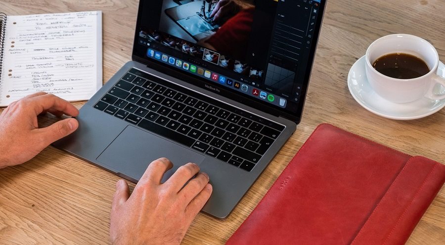 Notebook-Etui FIXED Oxford Torcello für Apple MacBook Air 13"
