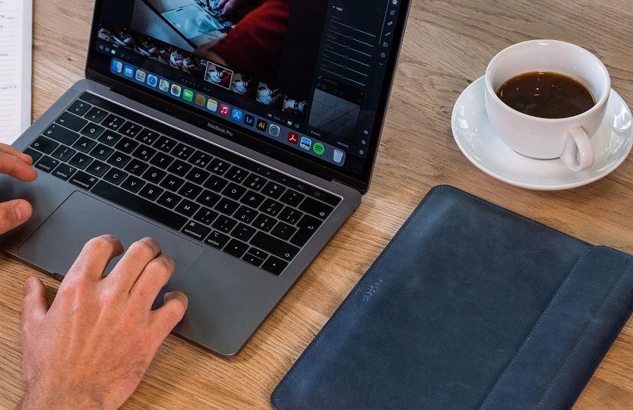 Laptophülle FIXED Oxford Torcello für Apple MacBook 12"