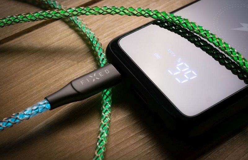 FIXED LED Cable USB-C/USB-C power cable