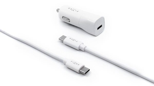 FIXED Autoladegerät und USB-C Kabel Set FIXED Autoladegerät und USB-C Kabel Set