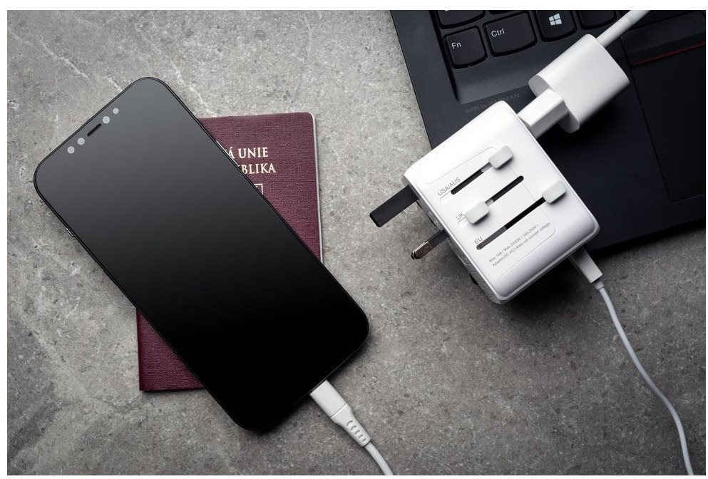 Netzwerk-Ladegerät FIXED Travel GaN Adapter Netzwerk-Ladegerät FIXED Travel GaN Adapter
