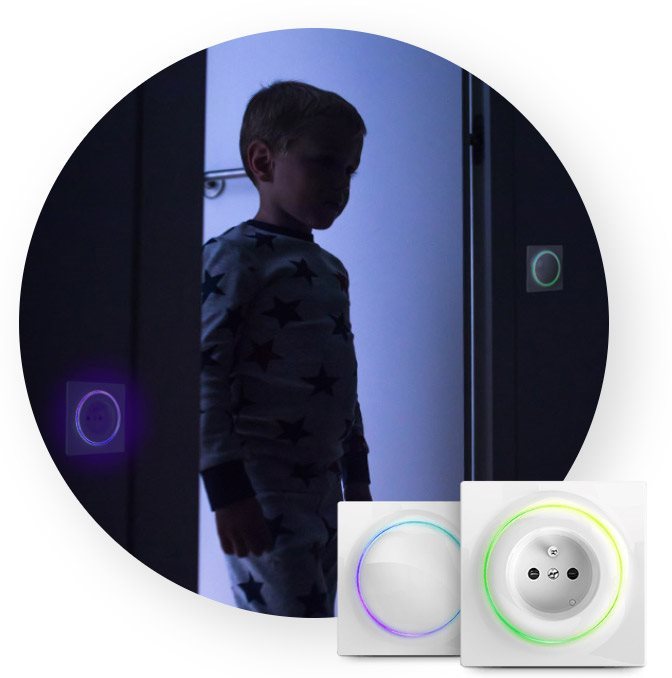 zásuvka Fibaro Walli