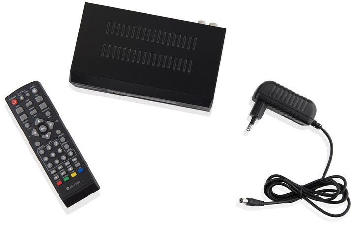Obsah balení Gogen DVB 168 T2 PVR DVB-T2