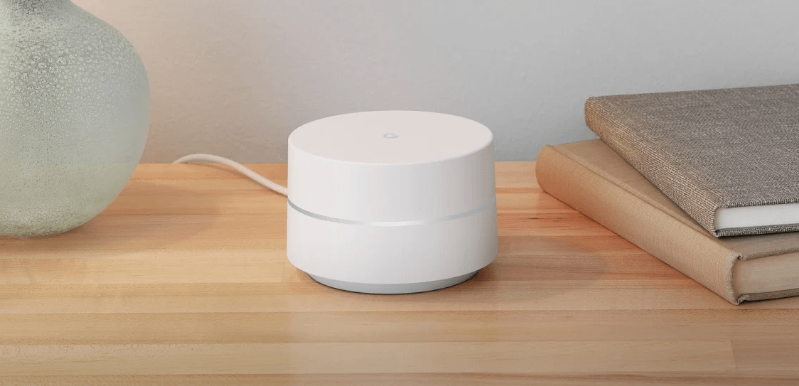Zapojený router Google WiFi