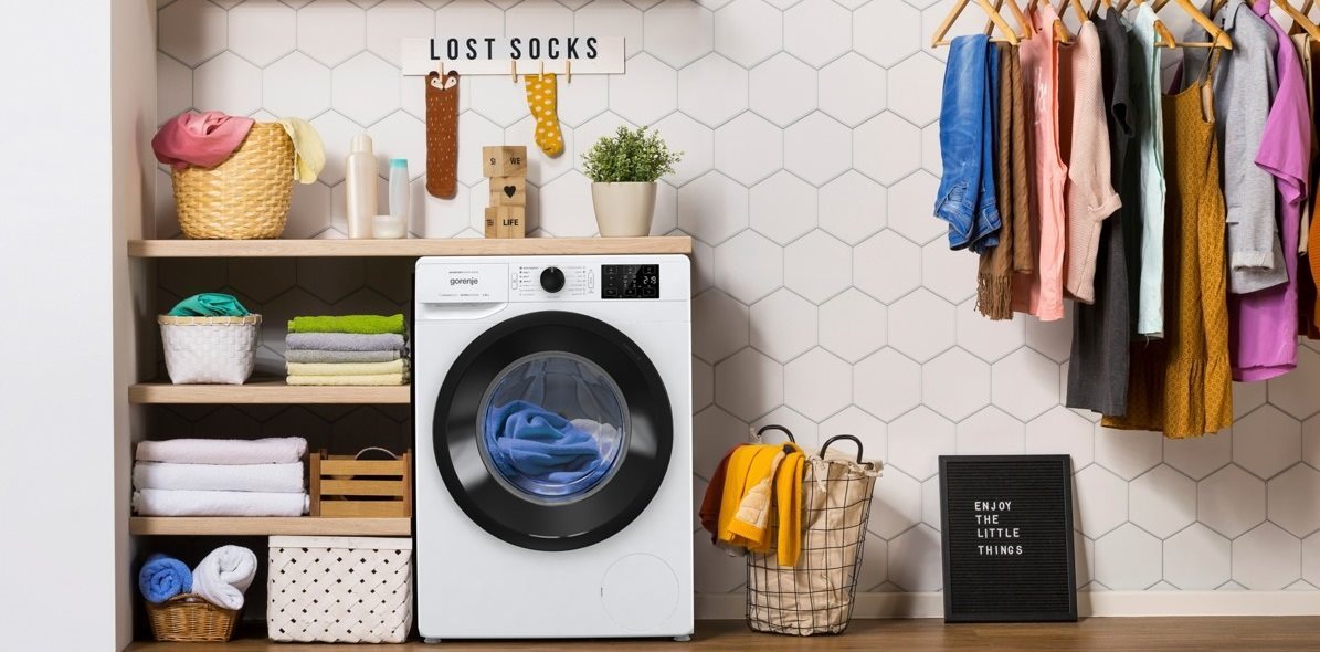 Parná práčka GORENJE WNEI94BS SteamTech