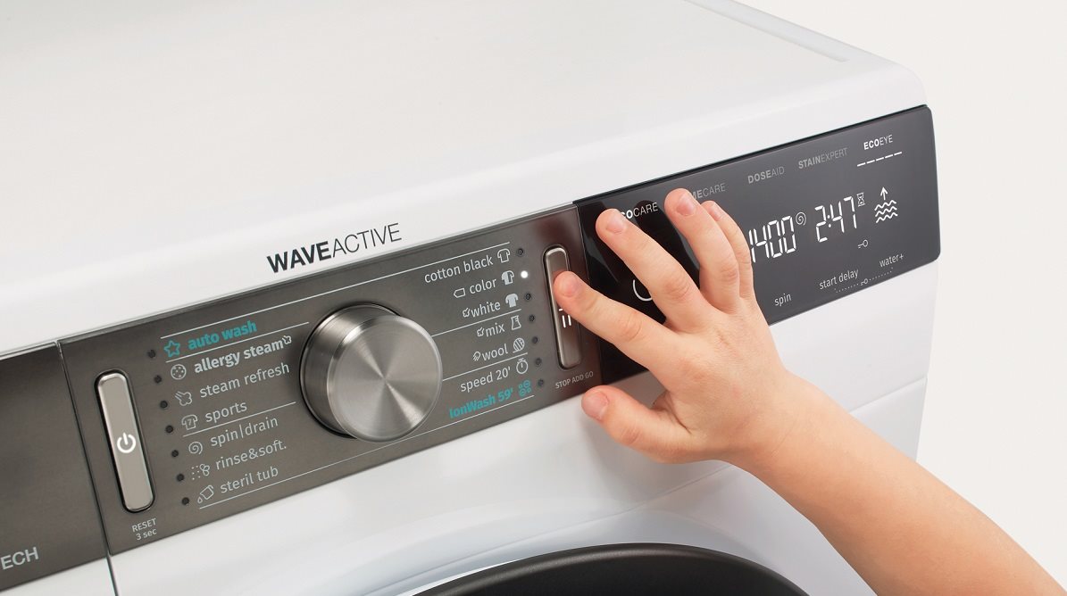 GORENJE WNHEI74SAS SteamTech slim steam washing machine