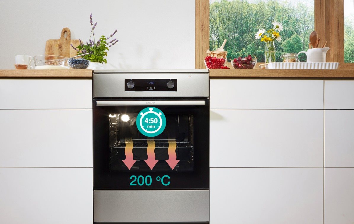 GORENJE GEC5C41SG cooker with ceramic hob