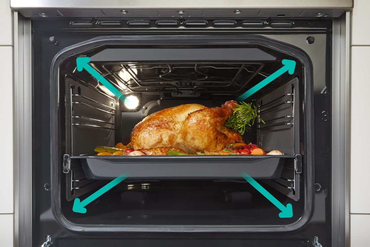 Sporák GORENJE GEC5C42WG sklokeramická deska