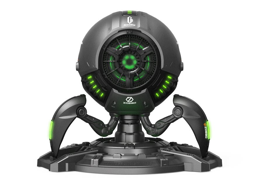 Bluetooth reproduktor Gravastar Mars Sci-fi Blue