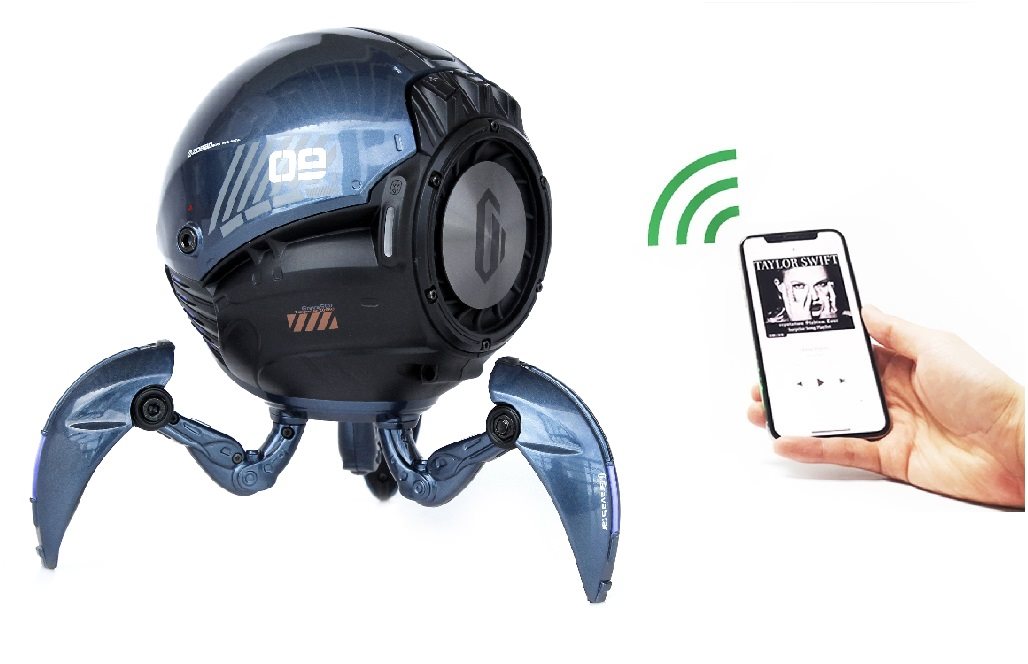Bluetooth reproduktor Gravastar Mars Sci-fi Blue