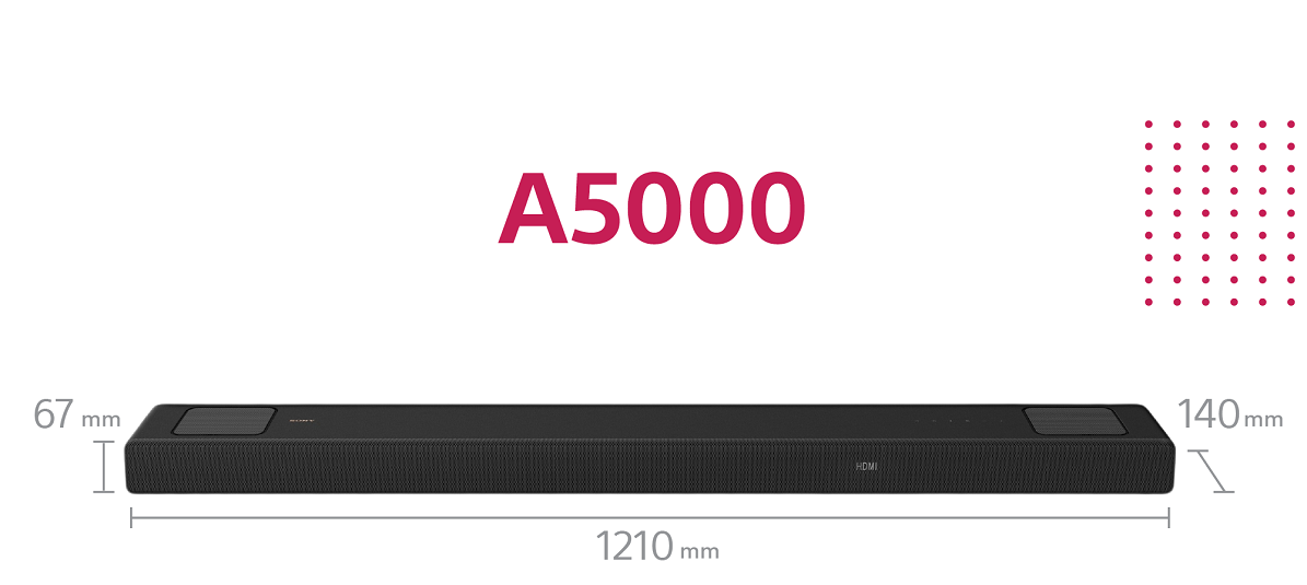Sony HT-A5000 5.1.2 Soundbar