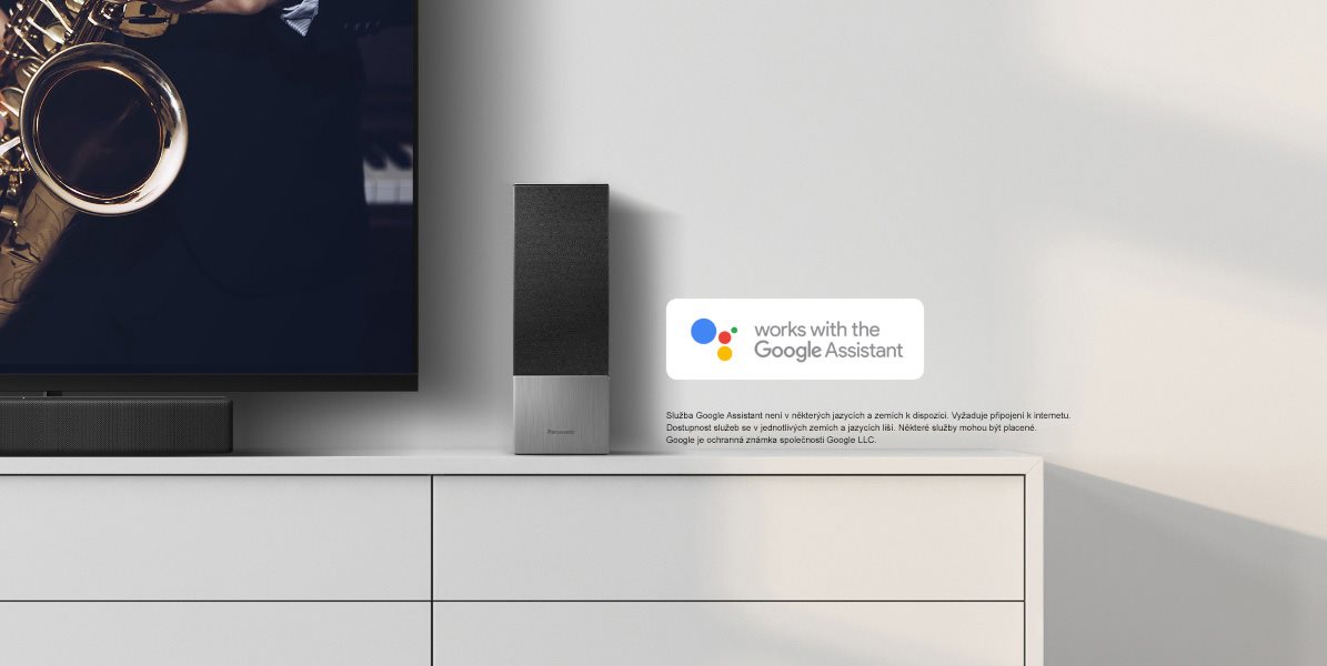 Soundbar Panasonic SC-HTB510 Unterstützung der Sprachsteuerung