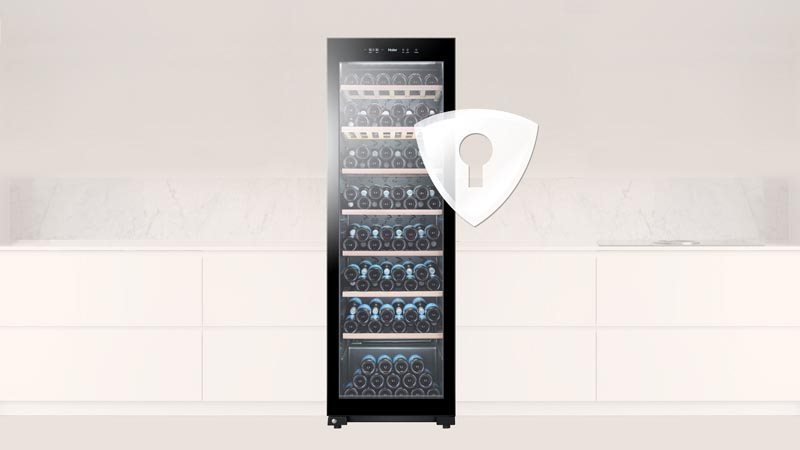 HAIER WS137GDNFI wine cooler