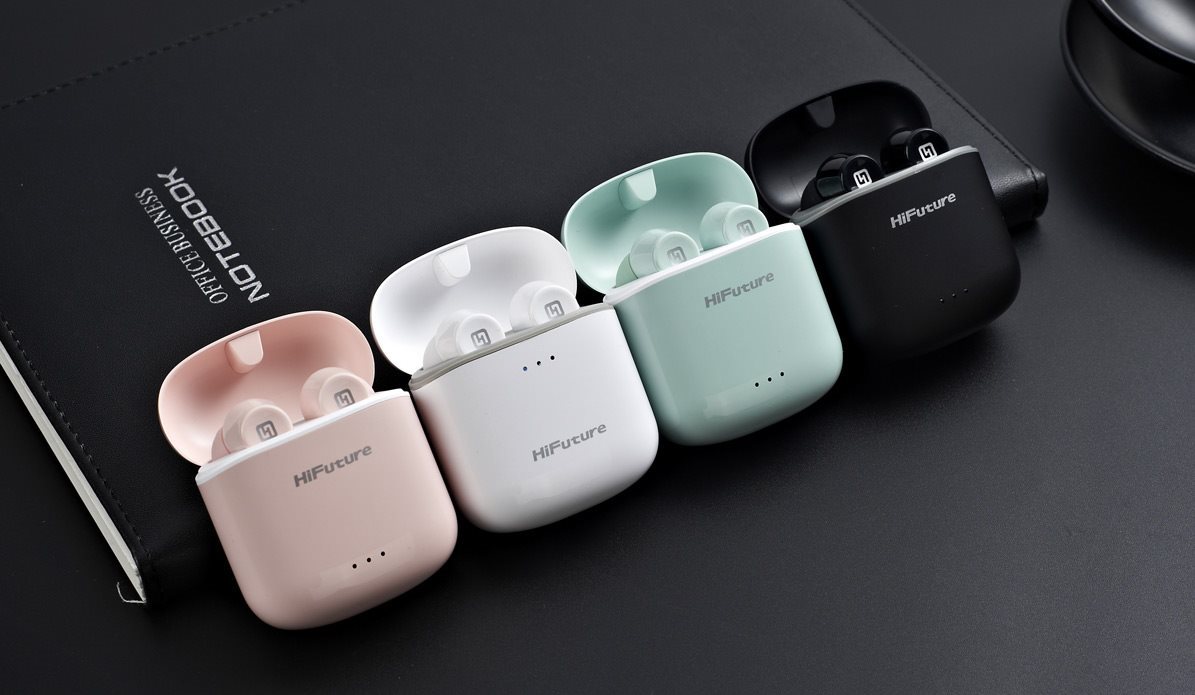 HiFuture FlyBuds Schwarz Kabellose Kopfhörer