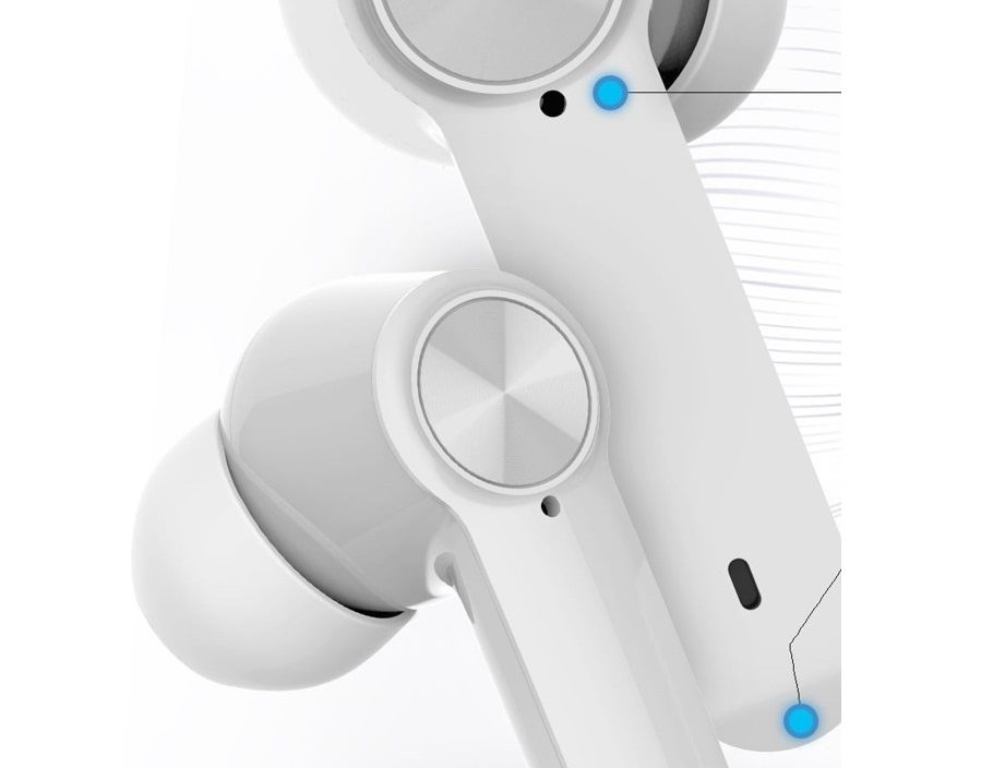 Bezdrôtové slúchadlá HiFuture FlyBuds Pro Pink