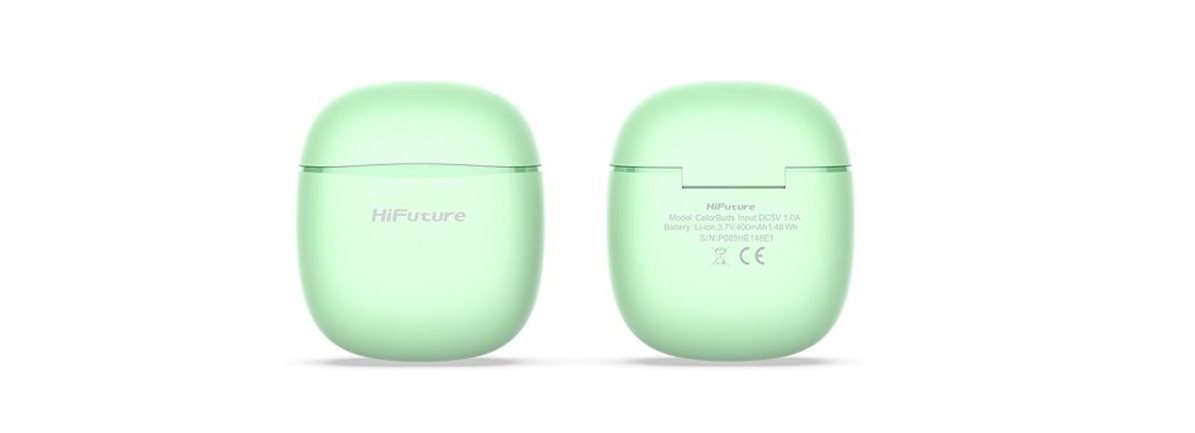 Bezdrôtové slúchadlá HiFuture ColorBuds Light Green