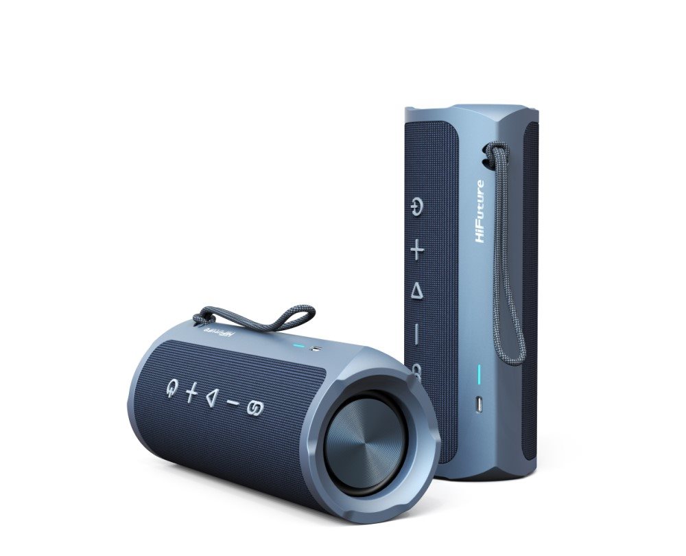 HiFuture Bluetooth Speaker Ripple Blue
