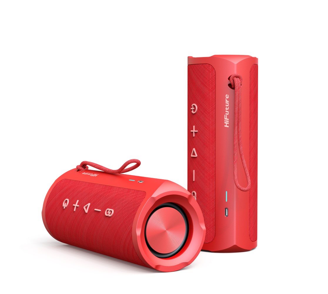 Bluetooth speaker HiFuture Ripple red