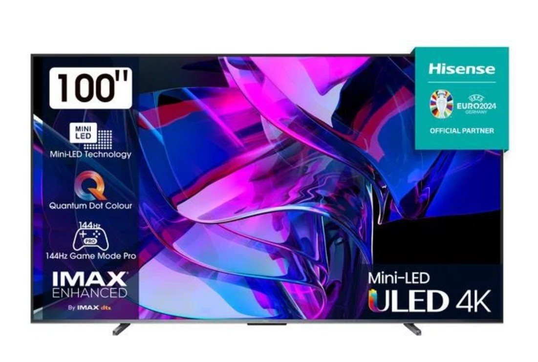 Smart QLED TV 4K televízor Hisense 100U7KQ