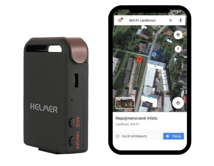 GPS lokátor Helmer LK 505