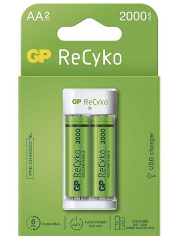 GP Eco E211 + AA ReCyko 2000