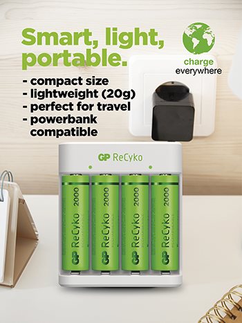 GP Eco E211 + AA ReCyko 2000