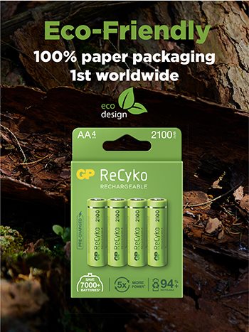 GP Eco E211 + AA ReCyko 2000