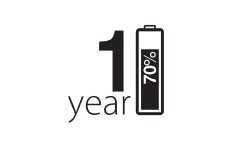High capacity for one year Vysoká kapacita po jeden rok