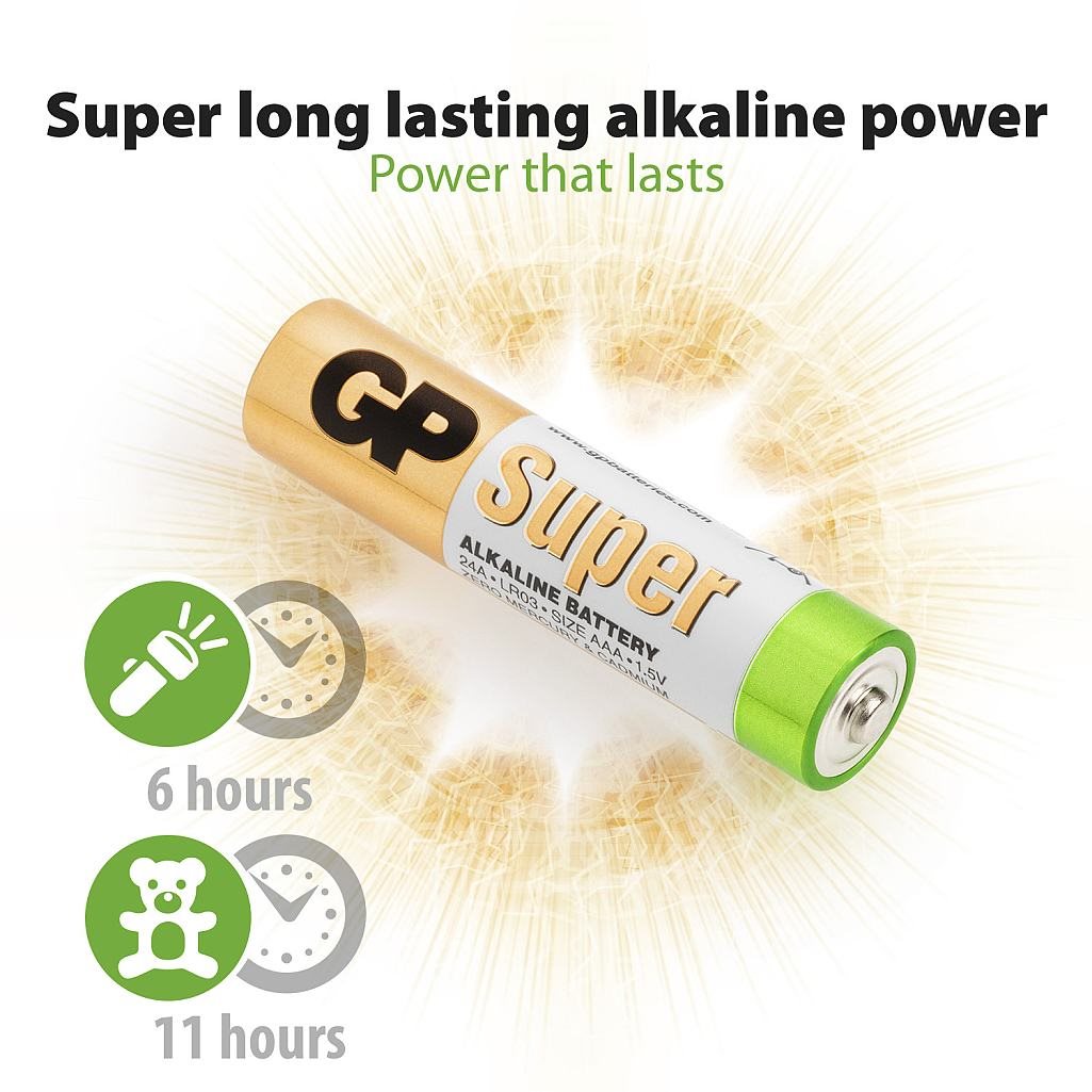 GP Super Alkaline LR03
