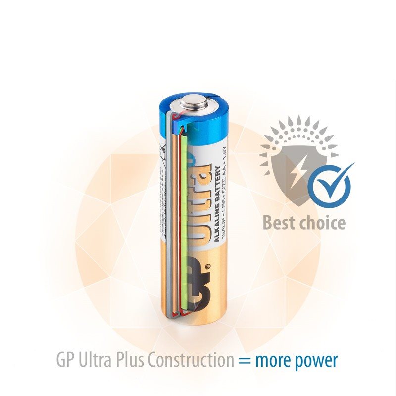GP Alkaline Battery GP Ultra Plus AA (LR6)