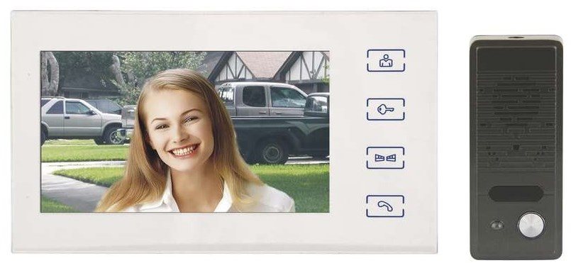 LCD displej a kamerová jednotka videotelefonu H1016