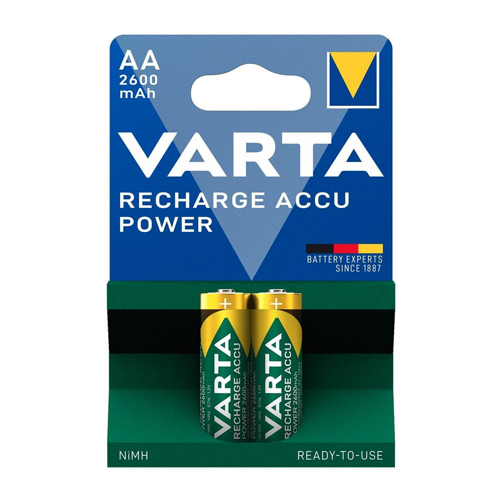 Batéria nabíjacia VARTA Recharge Accu Power AA 2 600 mAh