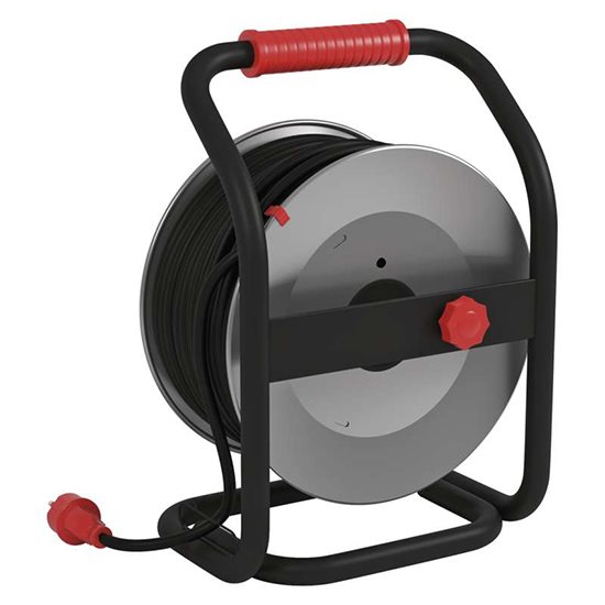 EMOS 40m extension cable reel